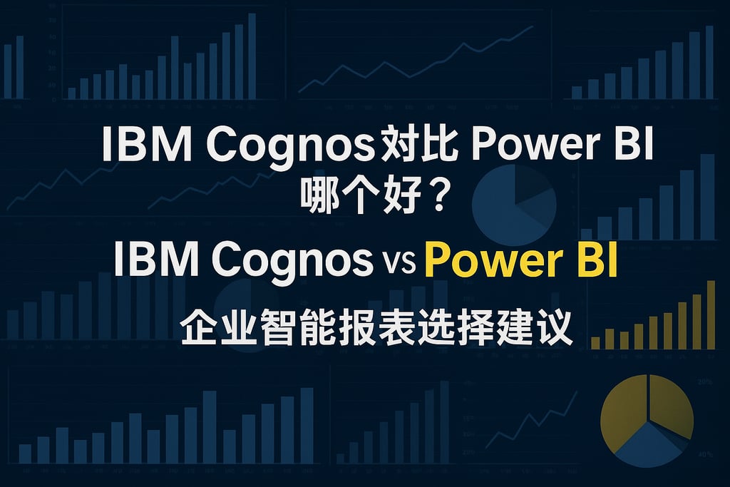 IBM Cognos对比Power BI哪个好？企业智能报表选择建议